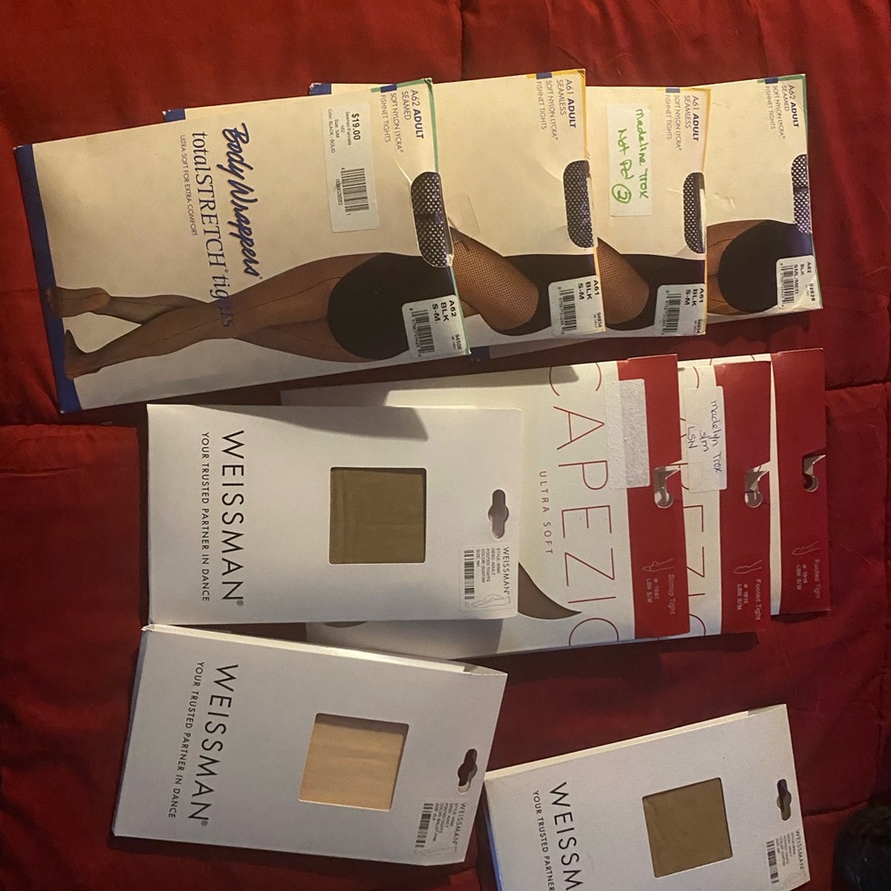 Dance tights and shoes